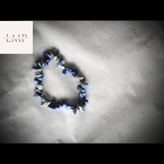 bracelet baroque lapis lazuli